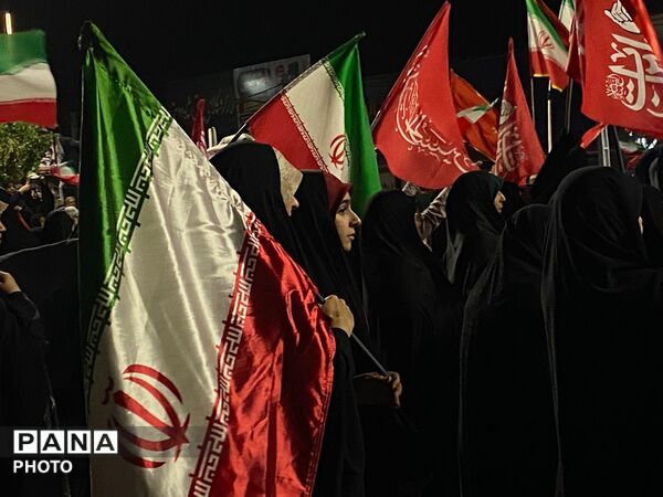 اجتماع مردم پیشوا در خونخواهی رهبر شهیدشان