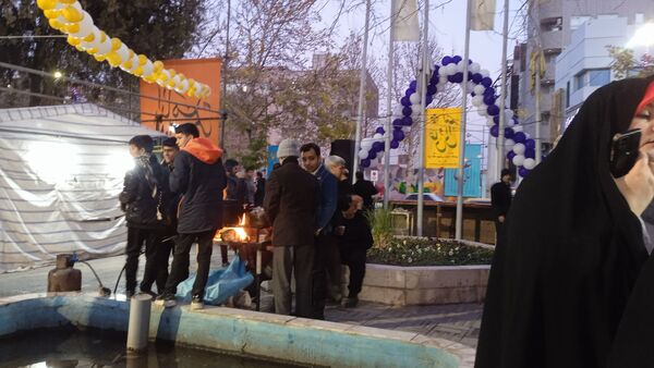 جشن خیابانی مهر علوی در شهرستان کاشمر 