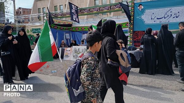 گرامیداشت شهدای مدرسه میناب در گرگان