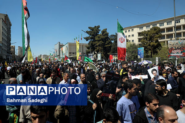 مراسم راهپیمایی روز جهانی قدس در تهران