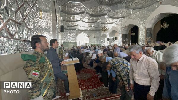 نماز عبادس سیاسی جمعه در شهرستان کاشمر 