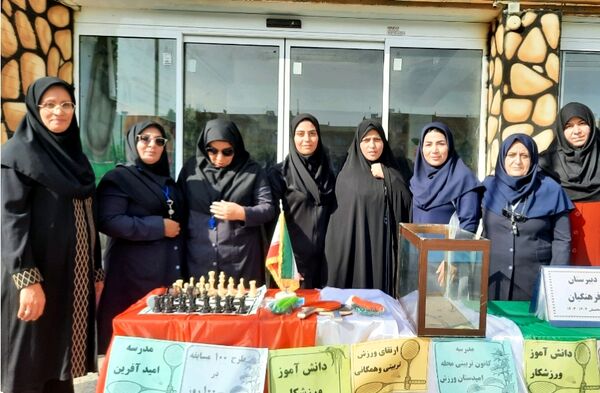 المپیاد ورزشی دبیرستان فرهنگیان ناحیه۷ مشهد 