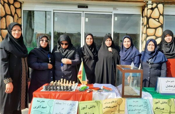 المپیاد ورزشی دبیرستان فرهنگیان ناحیه۷ مشهد 