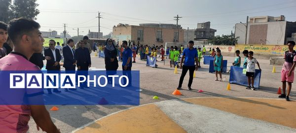 آیین آغازین فعالیت‌های ورزشی مدارس استان هرمزگان