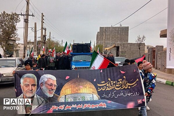 راهپیمایی باشکوه روز جهانی قدس در جوادآباد