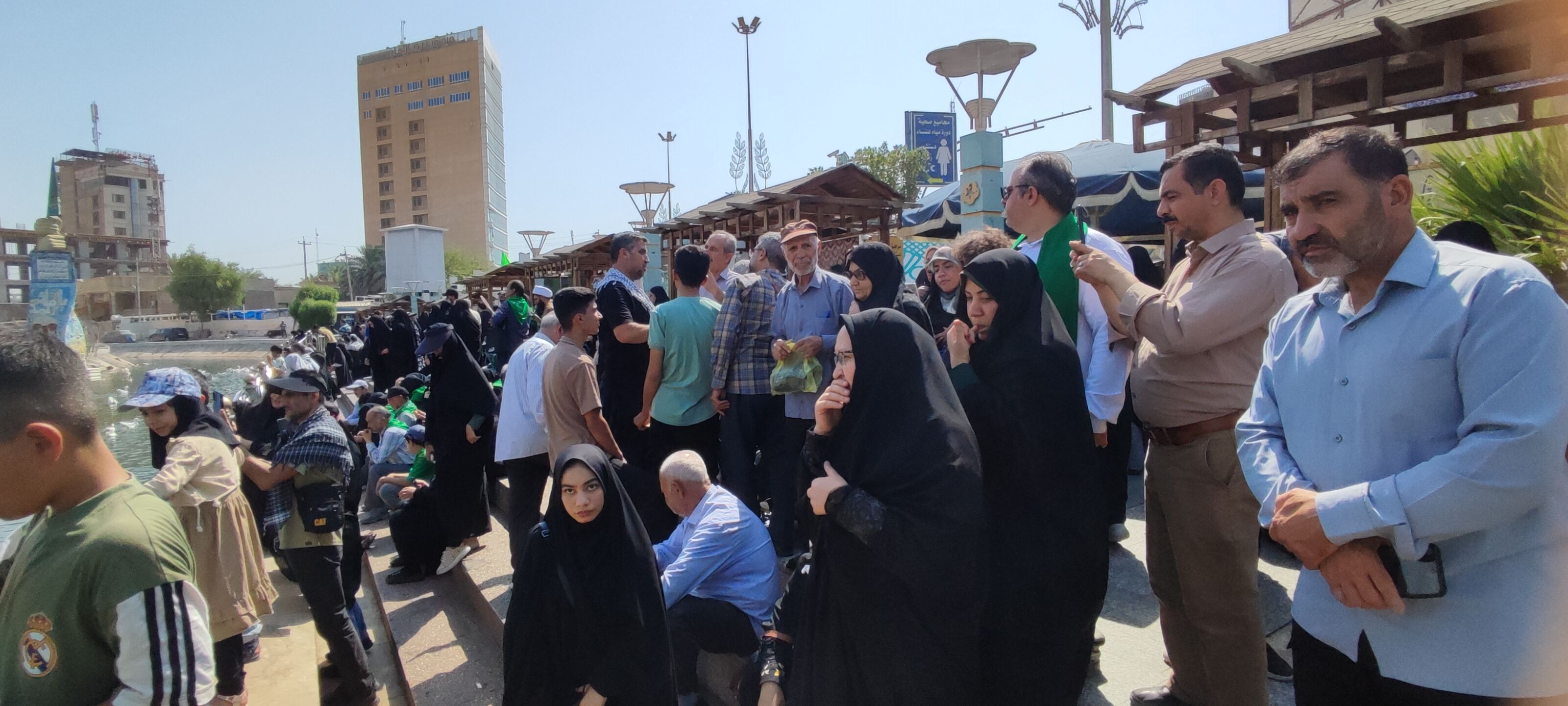 گزارش کوچکترین خبرنگار پانا از حال و هوای کربلای معلا 