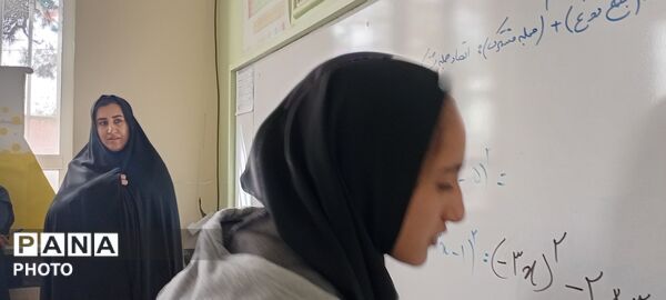 بازدید معاون آموزشی آموزش و پرورش خلیل آباد از دبیرستان مادر مهربان نقاب