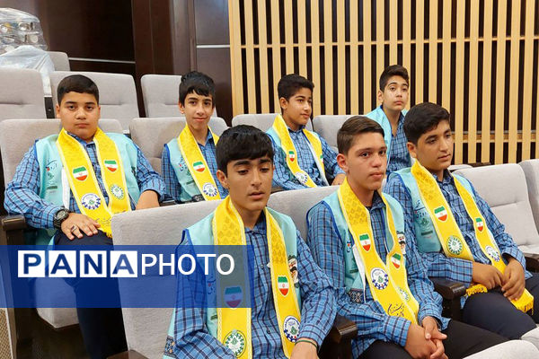 تجلیل از مربیان و دانش‌آموزان برتر شهرستان جم