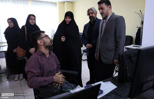 حضور زهرا پناهی‌روا؛ مدیرکل امور شاهد و ایثارگران در خبرگزاری پانا