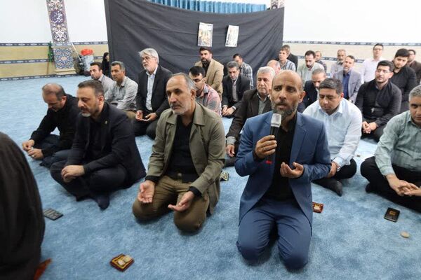 مراسم یادبود شهید جمهور آیت الله سید ابراهیم رئیسی در آموزش و پرورش شهرستان اسلامشهر
