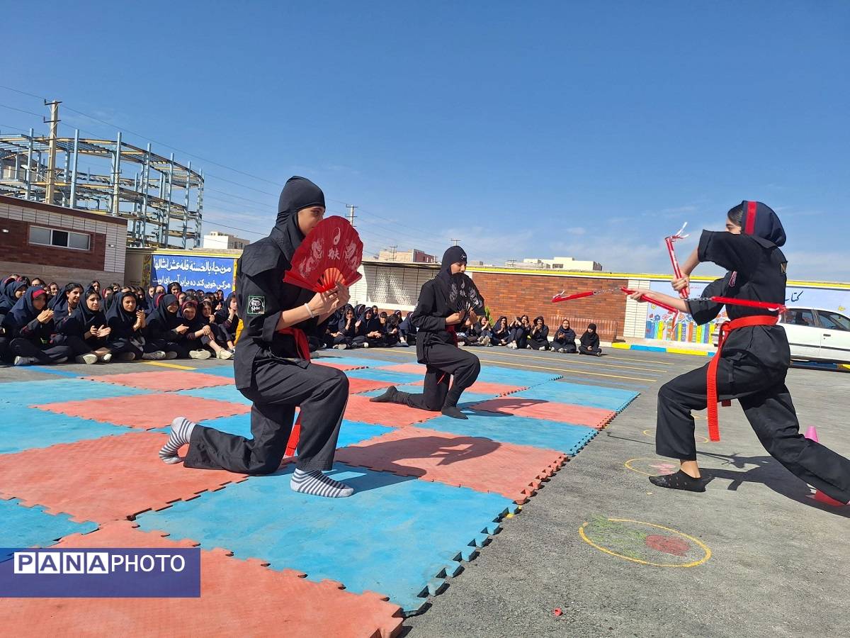 برگزاری المپیاد درون مدرسه‌ای دبیرستان دخترانه شهید سید‌حسن نصرالله ناحیه 2 کرج  