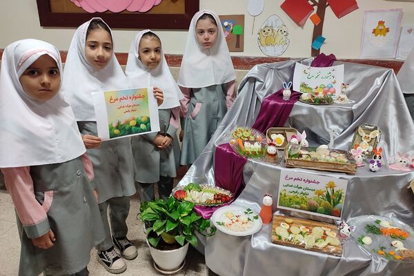 برگزاری جشنواره تخم مرغ به‌مناسبت روز جهانی کودک در ناحیه 2 شهرری 