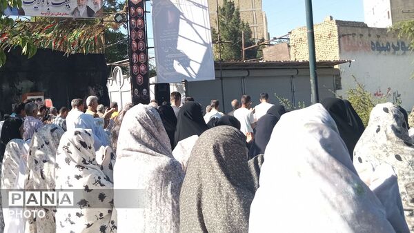 نماز عید قربان مردم فردوسیه شهریار