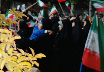 بانگ ایستادگی مردم غیور کامیاران، در هفتاد و چهارمین موج تجمعات مردمی