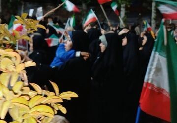 بانگ ایستادگی مردم غیور کامیاران، در هفتاد و چهارمین موج تجمعات مردمی