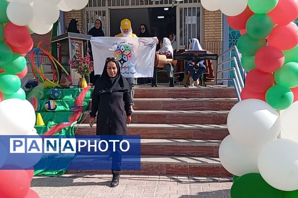 دانش‌آموزان ورزشکار آئین تربیت در المپیاد ورزشی مدرسه خود درخشیدند