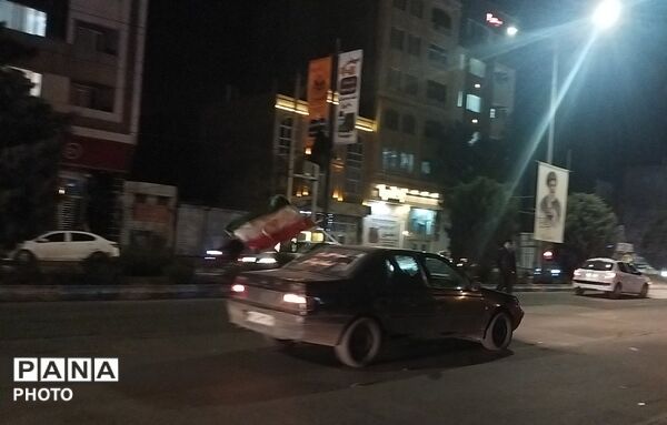 بلوار فضل میزبان پرچم های ایران شد 