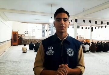 گرامیداشت هفته بسیج دانش‌آموزی در گرماب