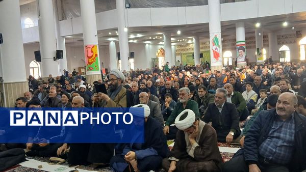 آیین وحدت‌بخش نماز عبادی‌ـ‌سیاسی جمعه شهرستان نظرآباد 