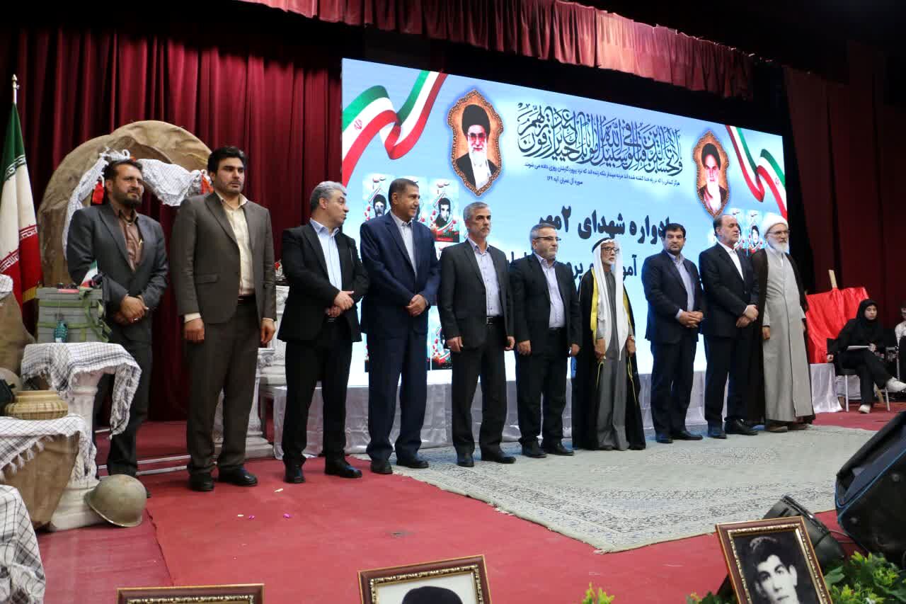 شهیدان، اسوه‌ی پایداری ملت ایران در برابر رژیم اشغالگر قدس هستند/ یادبود فاجعه بمباران اداره آموزش و پرورش آبادان در دوم مهر ۵۹
