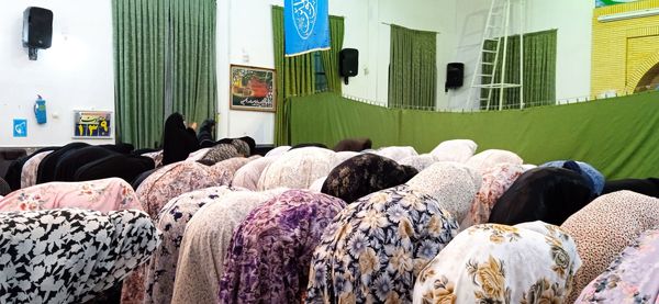  اعتکاف در مسجد امیر المومنین نیشابور 