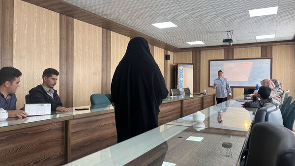 هفتمین جلسه کلاس‌های فن بیان خبرگزاری پانا آذربایجان شرقی