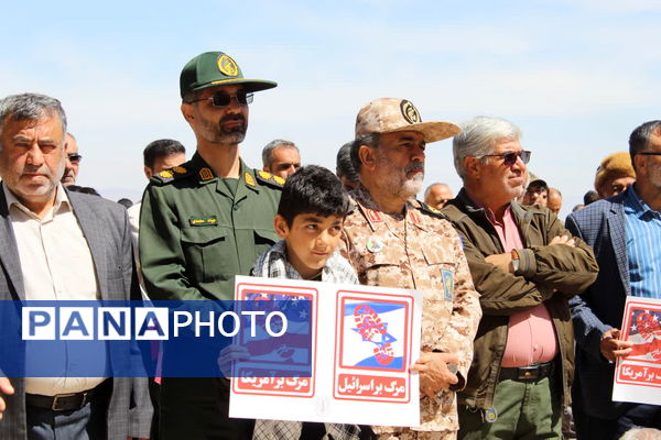 راهپیمایی روزجهانی قدس در شهر درق