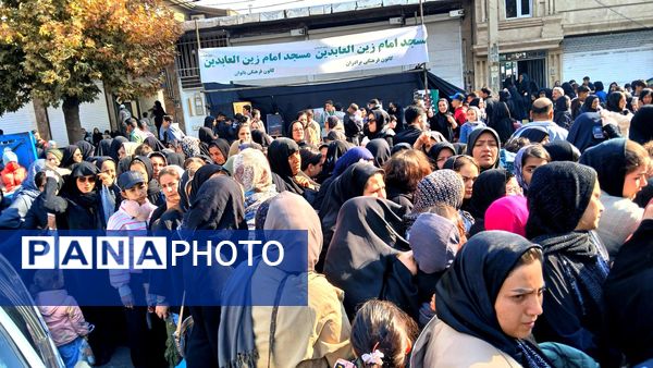 موکب‌های مردمی در شهرک سیدجمال‌الدین نظرآباد در سالروز شهادت حضرت فاطمه‌ زهرا(س) برپا شد