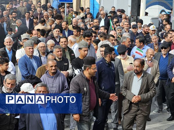 حضور پرشور مردم انقلابی جهرم در جشن 47 سالگی انقلاب اسلامی
