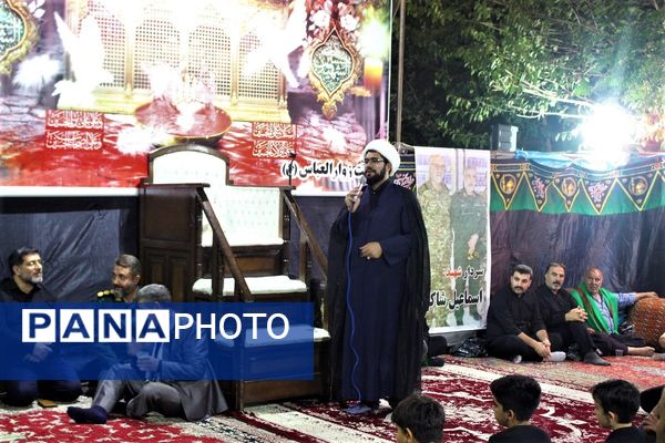 مراسم عزاداری دهه اول ماه صفر در روستای مومن آباد قم