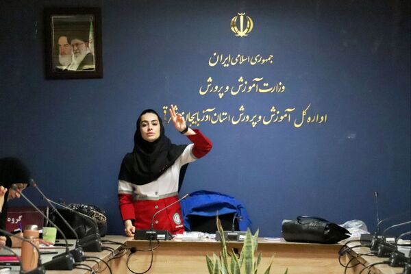 دومین روز اردوی آموزشی مربیان کاردان سازمان دانش‌آموزی آذربایجان شرقی