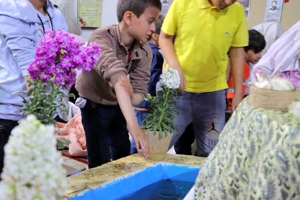 برگزاری جشن روزه اولی‌ها در خانه ایثارنجف‌آباد   