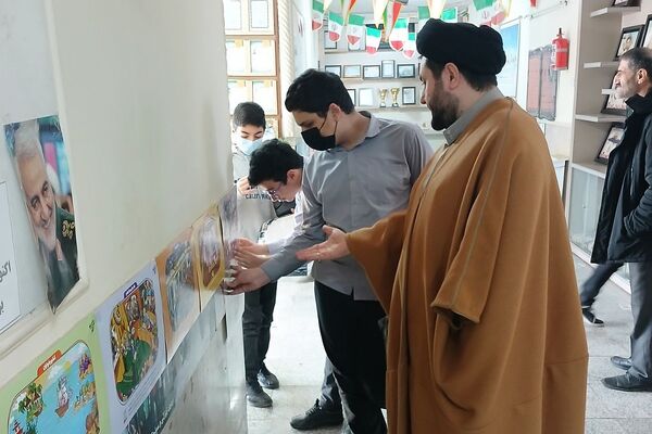 حضور پرشور دانش آموزان ناحیه دو شهرری در برنامه‌های متنوع دهه فجر و جشن انقلاب