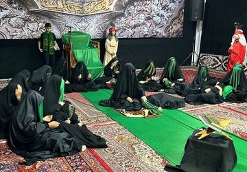 سوگواری سه روزه محفل دانش آموزی نجما در عزای حضرت رقیه(س)