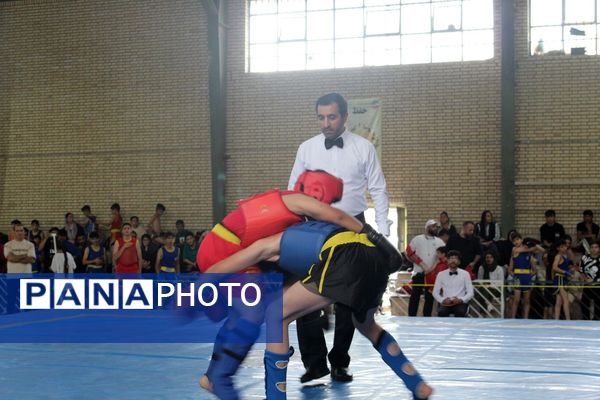 برگزاری مسابقات قهرمانی ووشو استان‌ البرز 