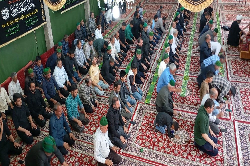 اقامه نماز جمعه در اول ماه محرم در مسجد جامع شهر بار 