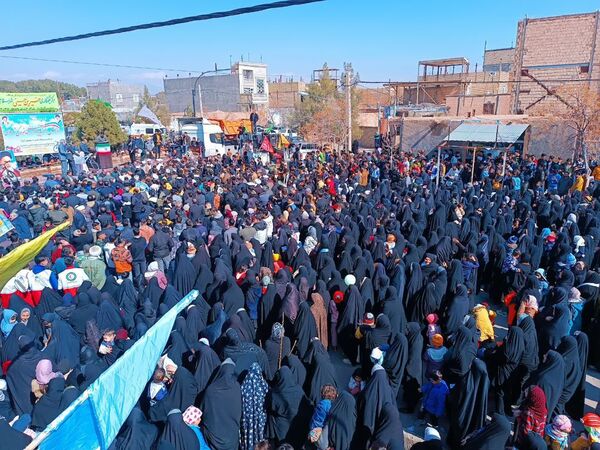 پیاده روی به عشق امام زمان (عج) در خواف
