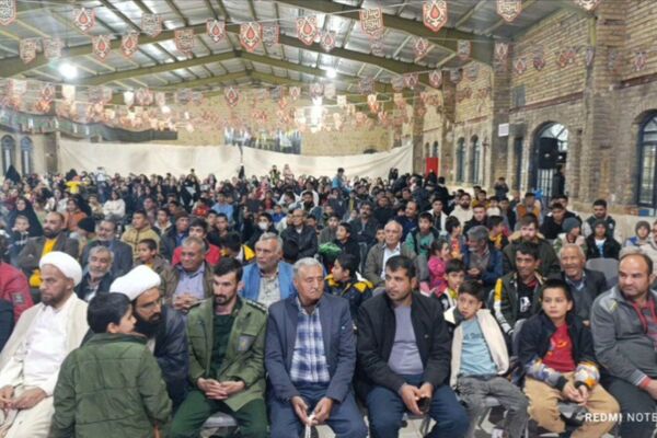 جشن حضور تا ظهور در مسجد جامع شهر لپویی 