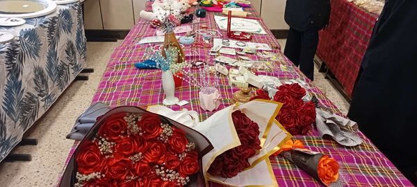 بازارچه کسب و کار دانش آموزی در دبیرستان مادر مهربان خلیل آباد
