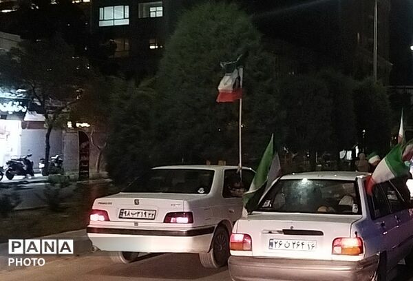 رژه ماشینی در سراسر شهر نیشابور-۳