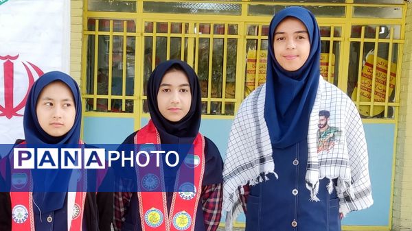 صبحگاهی با یاد شهید مقاومت در دبستان شهید رجبی ناحیه ۶ مشهد