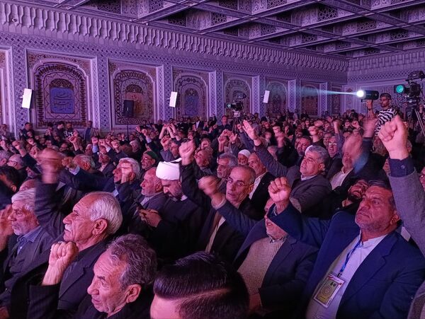 آیین افتتاحیه اجلاسیه بین‌المللی پیرغلامان حسینی در مشهد 
