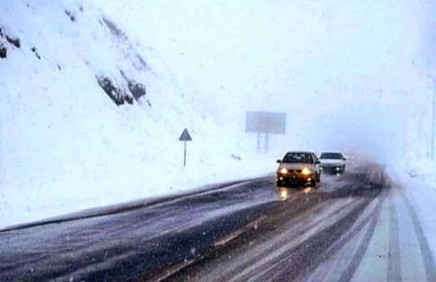 میانکوه در تسخیر برف 