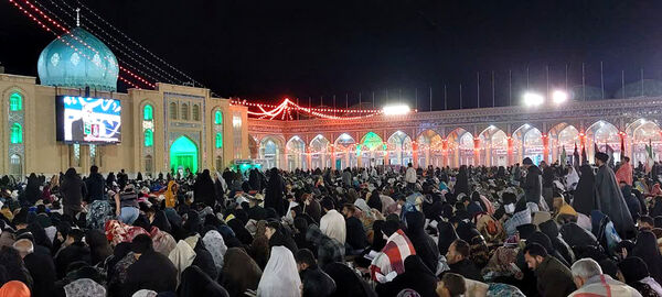 مراسم احیای دومین شب قدر در مسجد مقدس جمکران