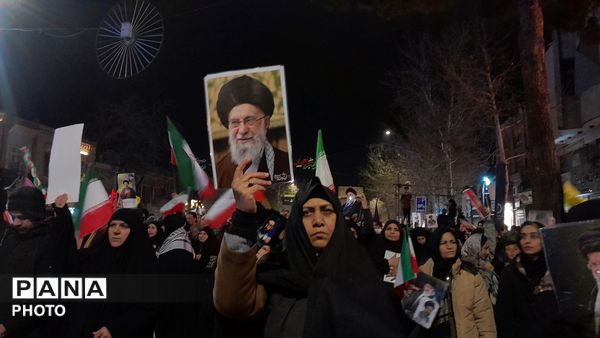 شب چهاردهم اجتماع خونخواهی شهادت امام خامنه ای