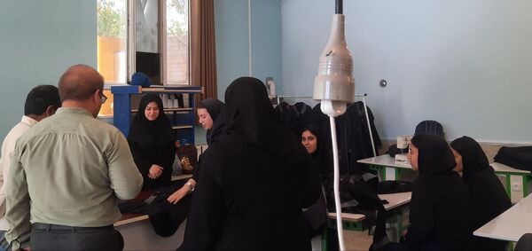 بازدید از عملکرد دانش‌آموزان ثمین آشخانه