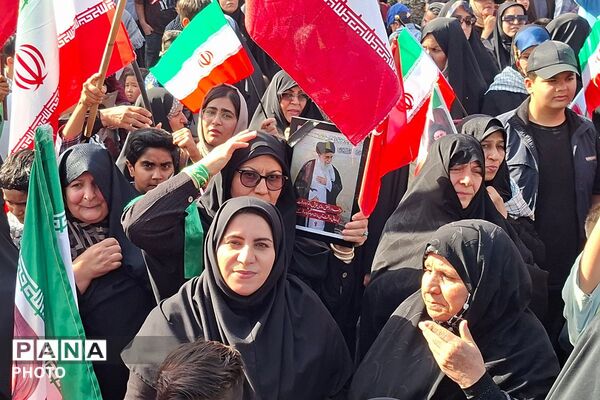 اجتماع سراسری «اقتدار ایران سرافراز» جان فدایان امام رضایی شهرستان ورامین