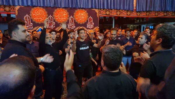 مراسم عزاداری اباعبدالله الحسین در مشهد مقدس