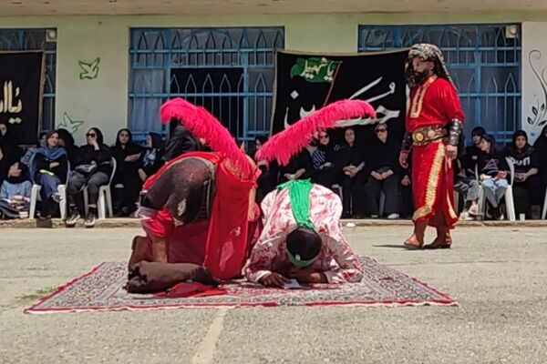 مراسم شبیه خوانی روز عاشورا در شهرستان طالقان