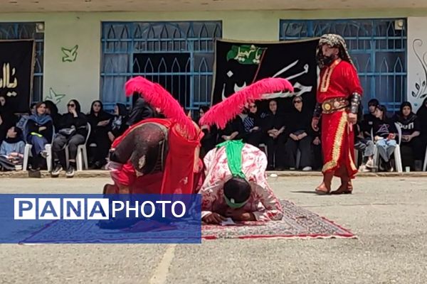 مراسم شبیه خوانی روز عاشورا در شهرستان طالقان
